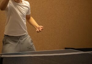 gra w tenisa stołowego